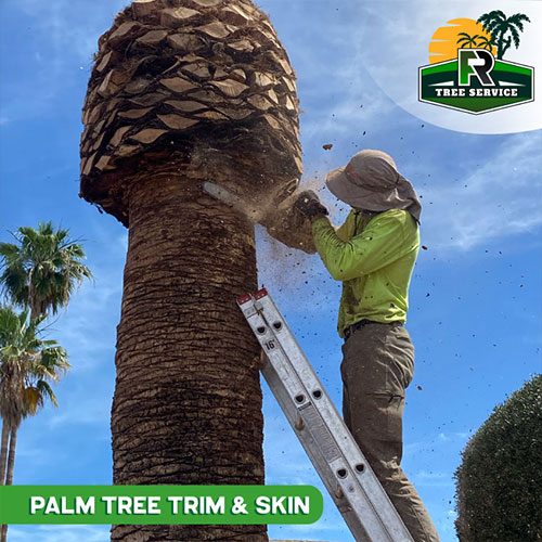 Palm Tree Trim & Skin